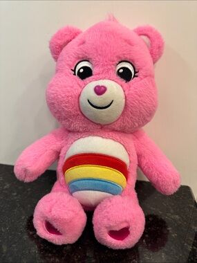 2021 Care Bears 13” Medium Plush Soft Huggable Material Cheer Bear